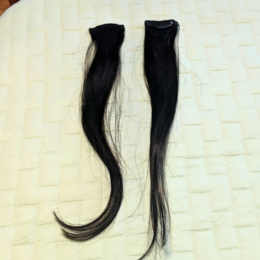 Canada Hair ⭐Human hair extensions 😊 black/ brown